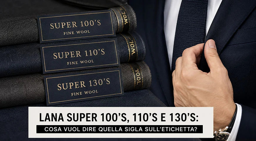 Lana Super 100’s, 110’s e 130’s: cosa vuol dire quella sigla sull’etichetta?
