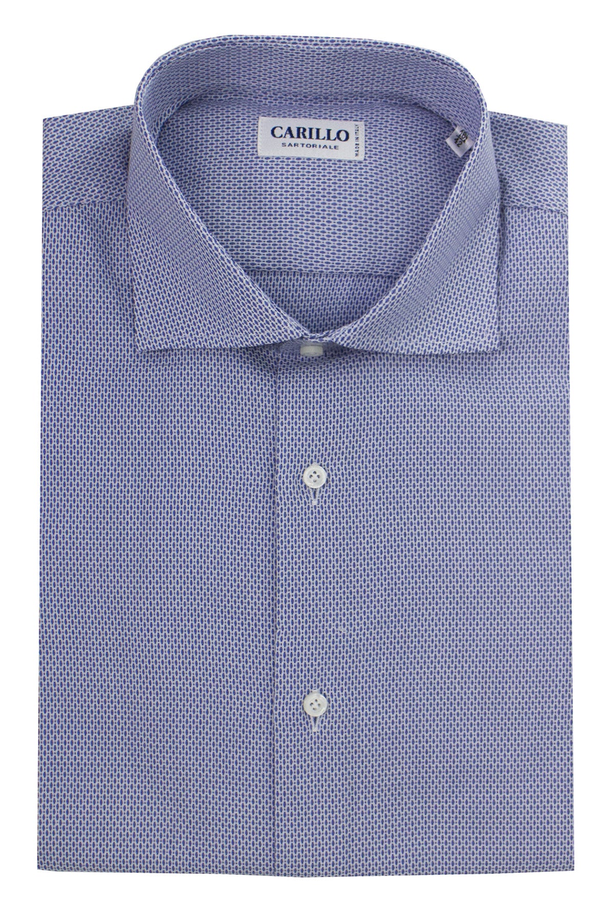 Camicia Uomo Regular Fit Fantasia ovale 100% Cotone