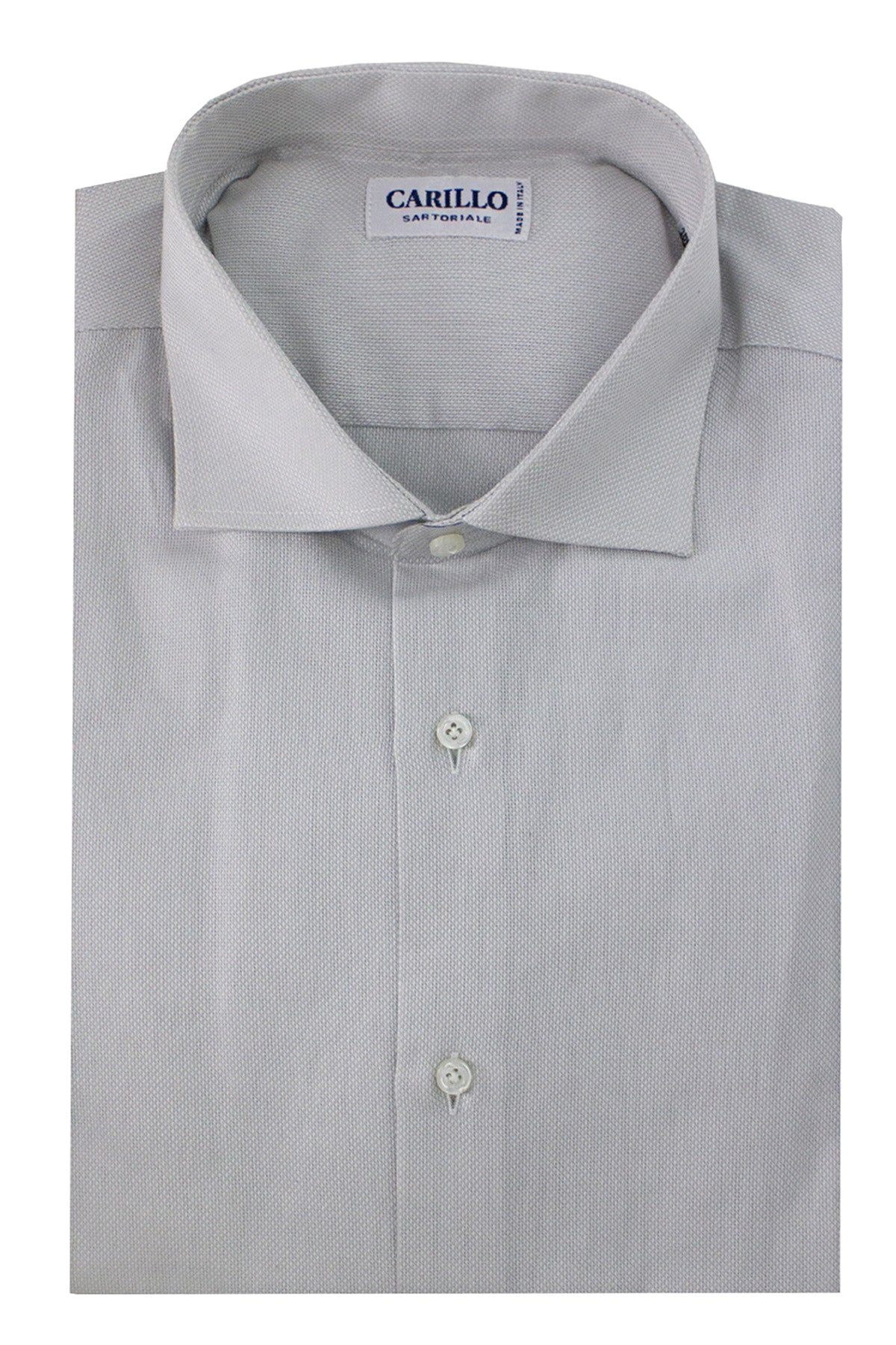 Camicia uomo Regular fit oxford grigio perla