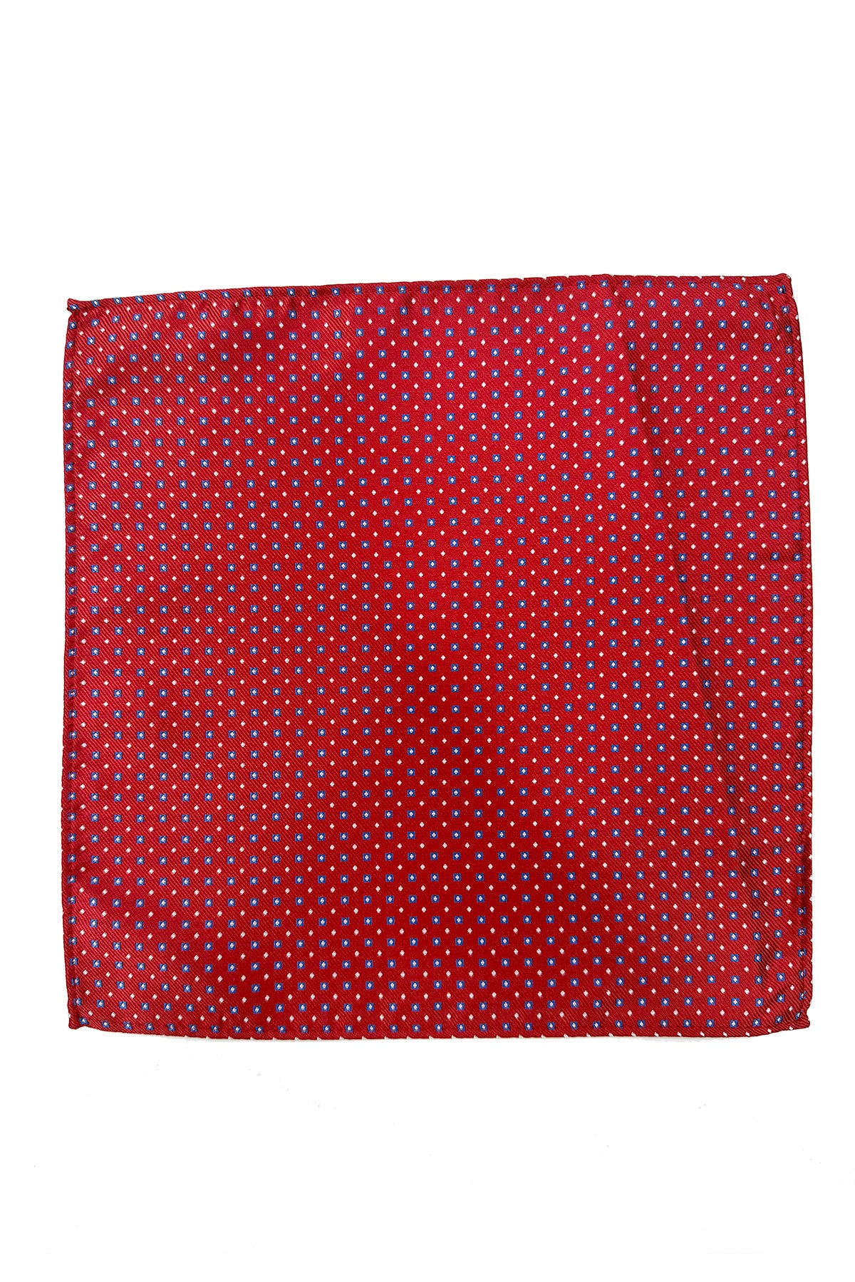 Pochette uomo bordeaux fantasia con bordino per giacca.