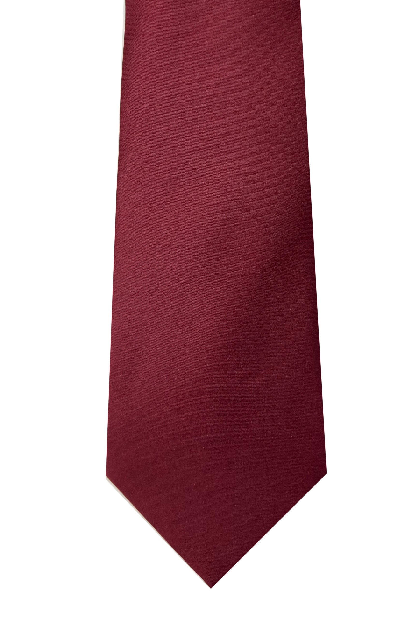 Cravatta uomo bordeaux 9cm fantasia effetto seta