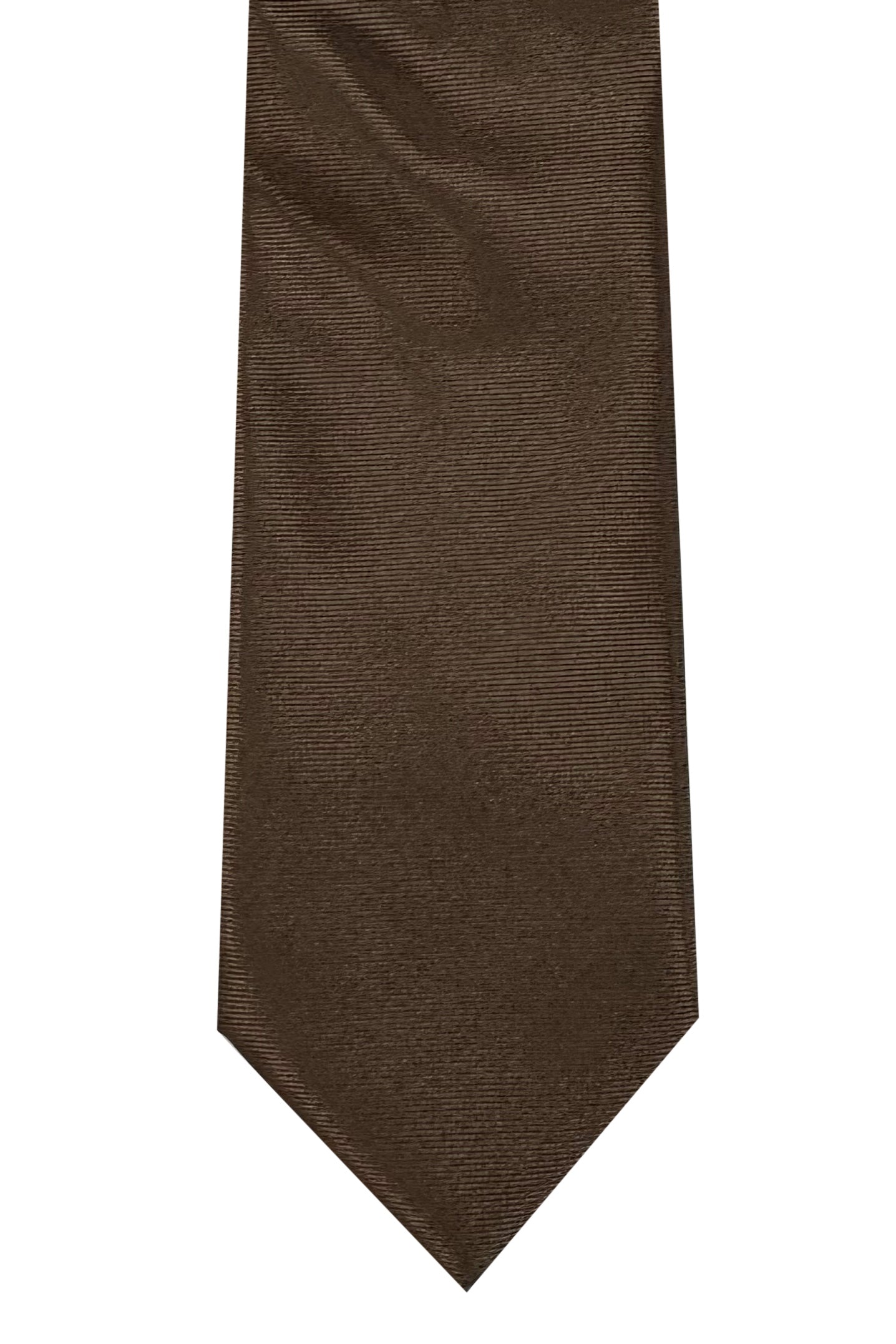 Cravatta uomo Marrone 9cm fantasia in pura seta cucita a mano