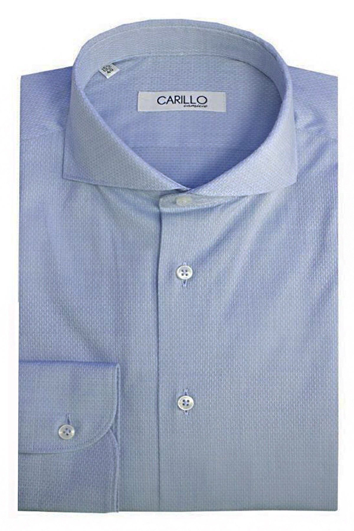 Camicia uomo regular cotone elastico microfantasia quadri