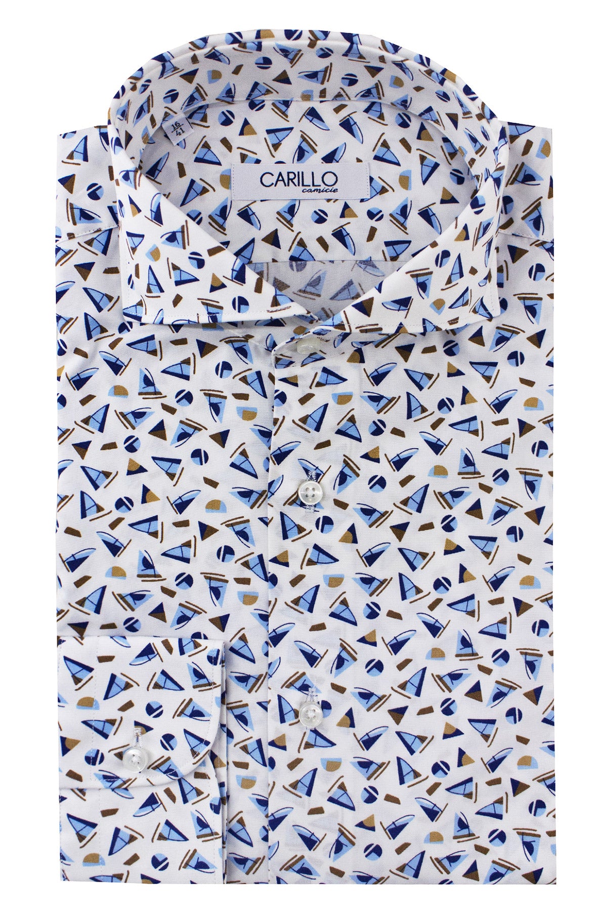 Camicia Uomo Regular Fantasie Barche casual