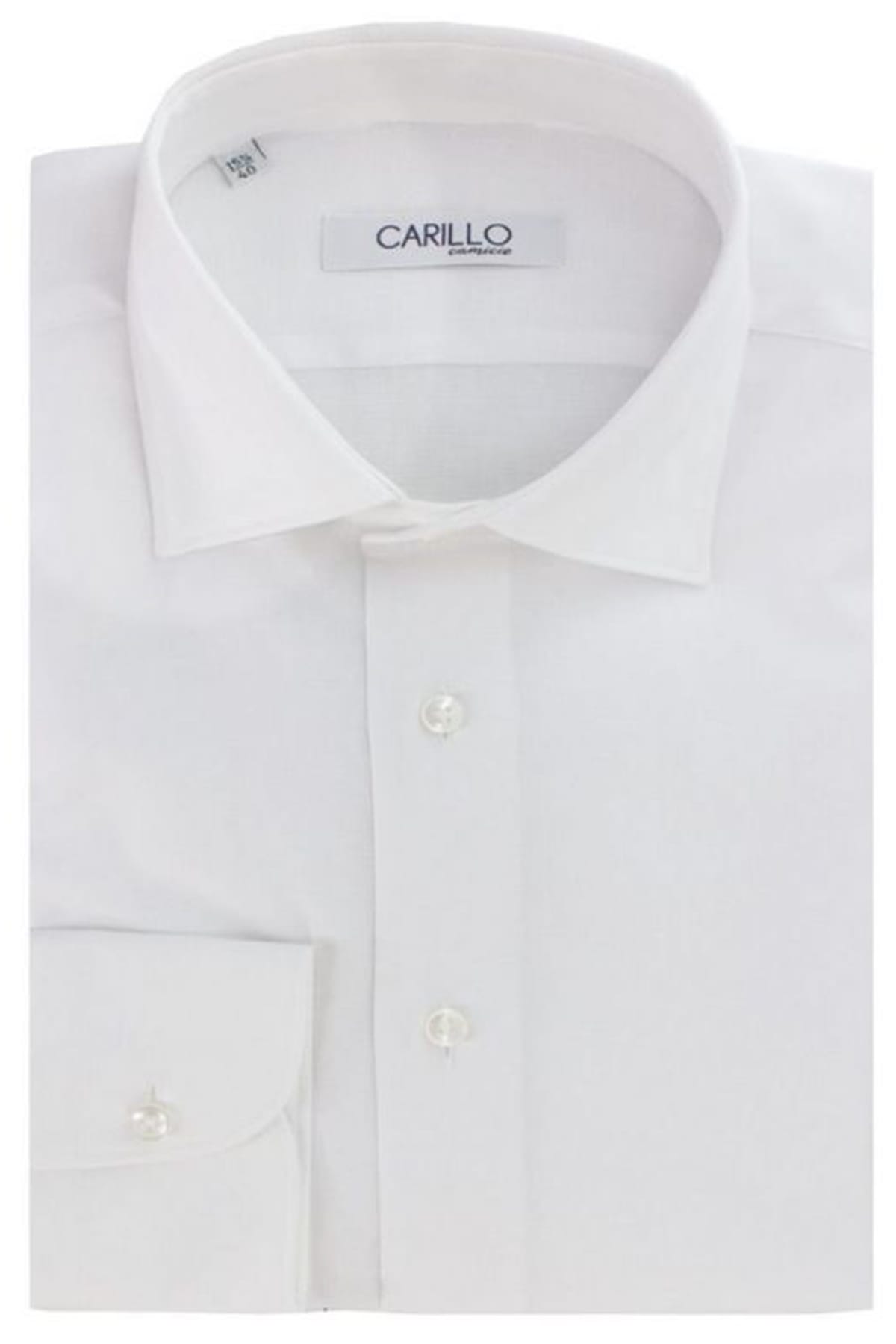 Camicia uomo regular fit cotone nido d'ape tinta unita