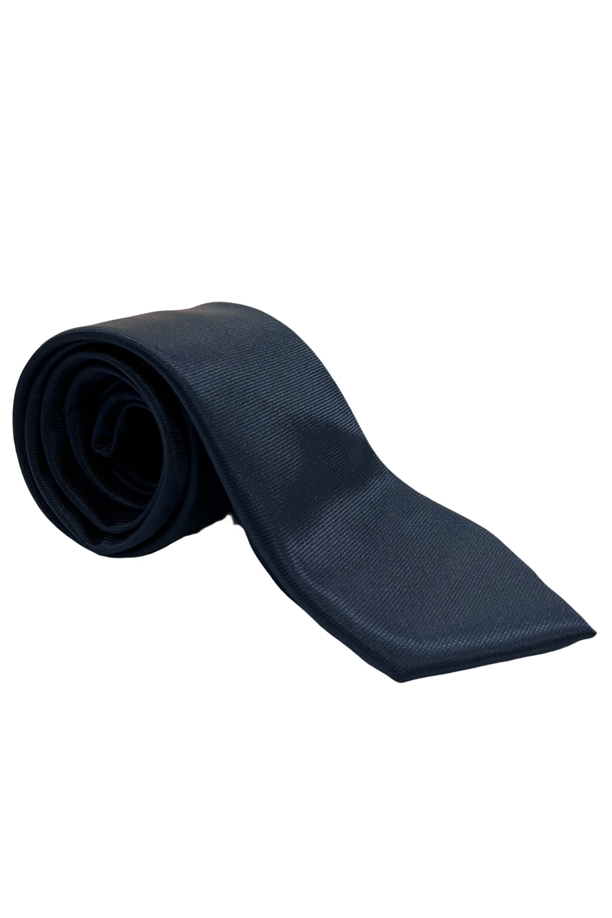 Cavatta uomo Blu 8cm da cerimonia elegante tinta unita effetto diamantato micro