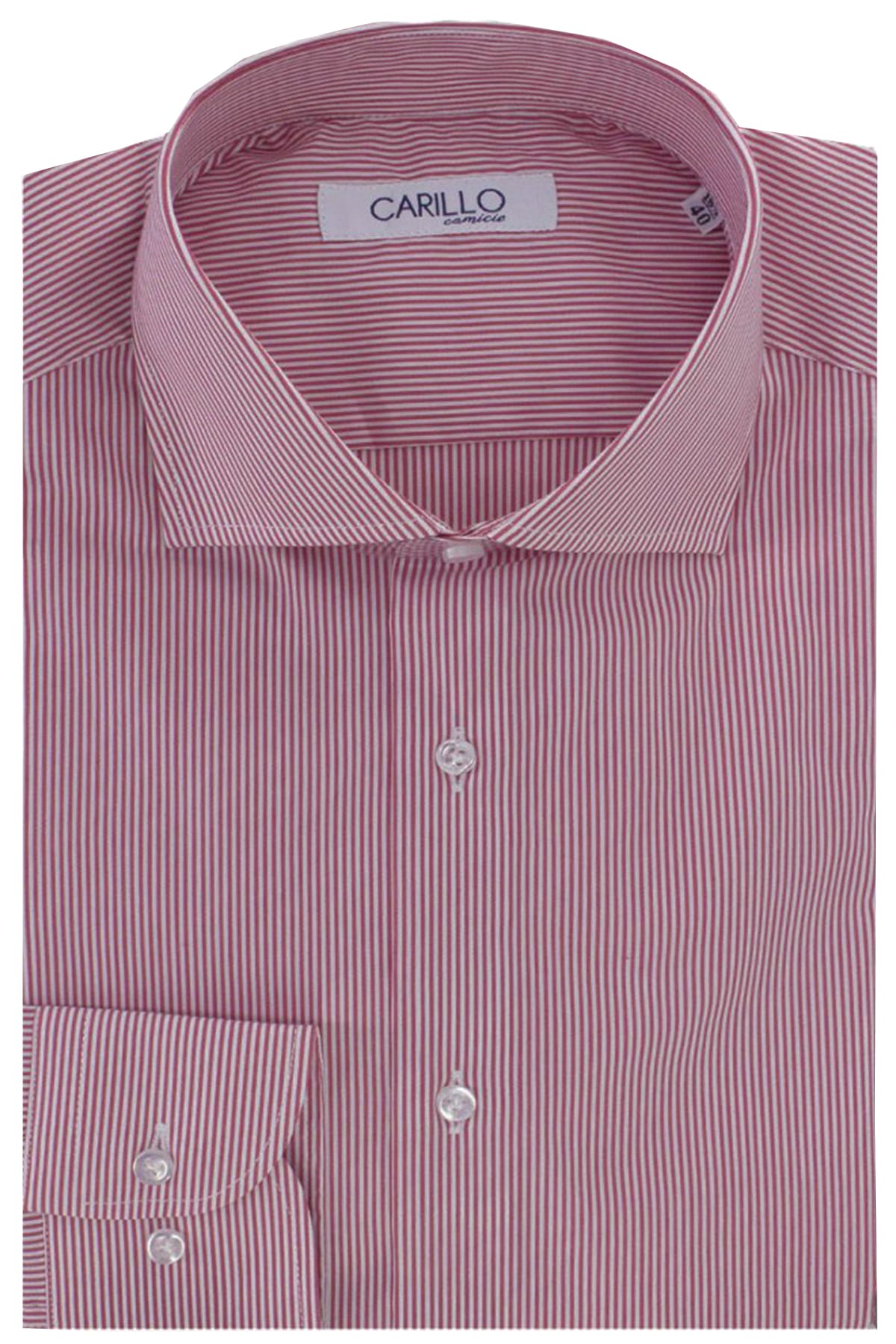 Camicia Uomo millerighe Regular fit Elasticizzata Collo semi francese sia Casual che Elegante
