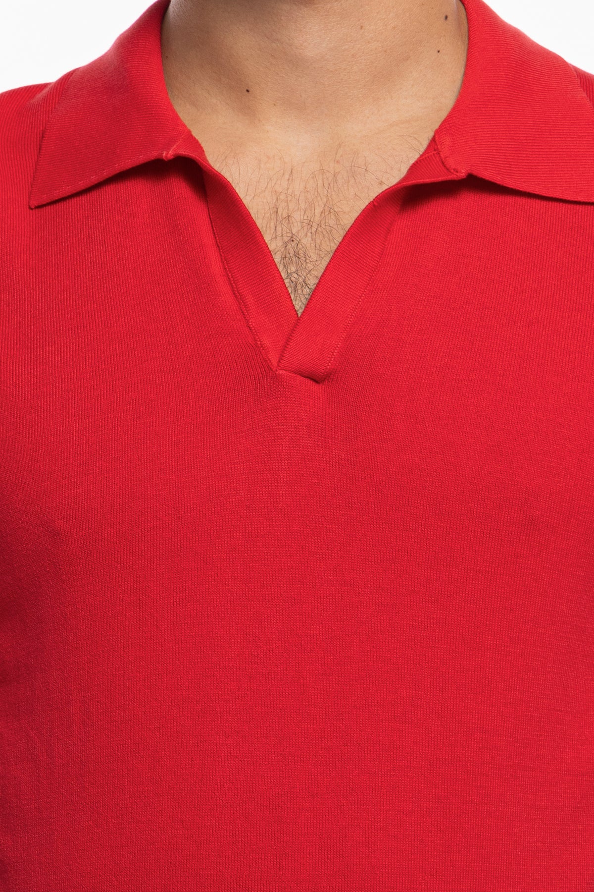 Polo da uomo Mezza manica in cotone 100% leggermente elastica Made in Italy
