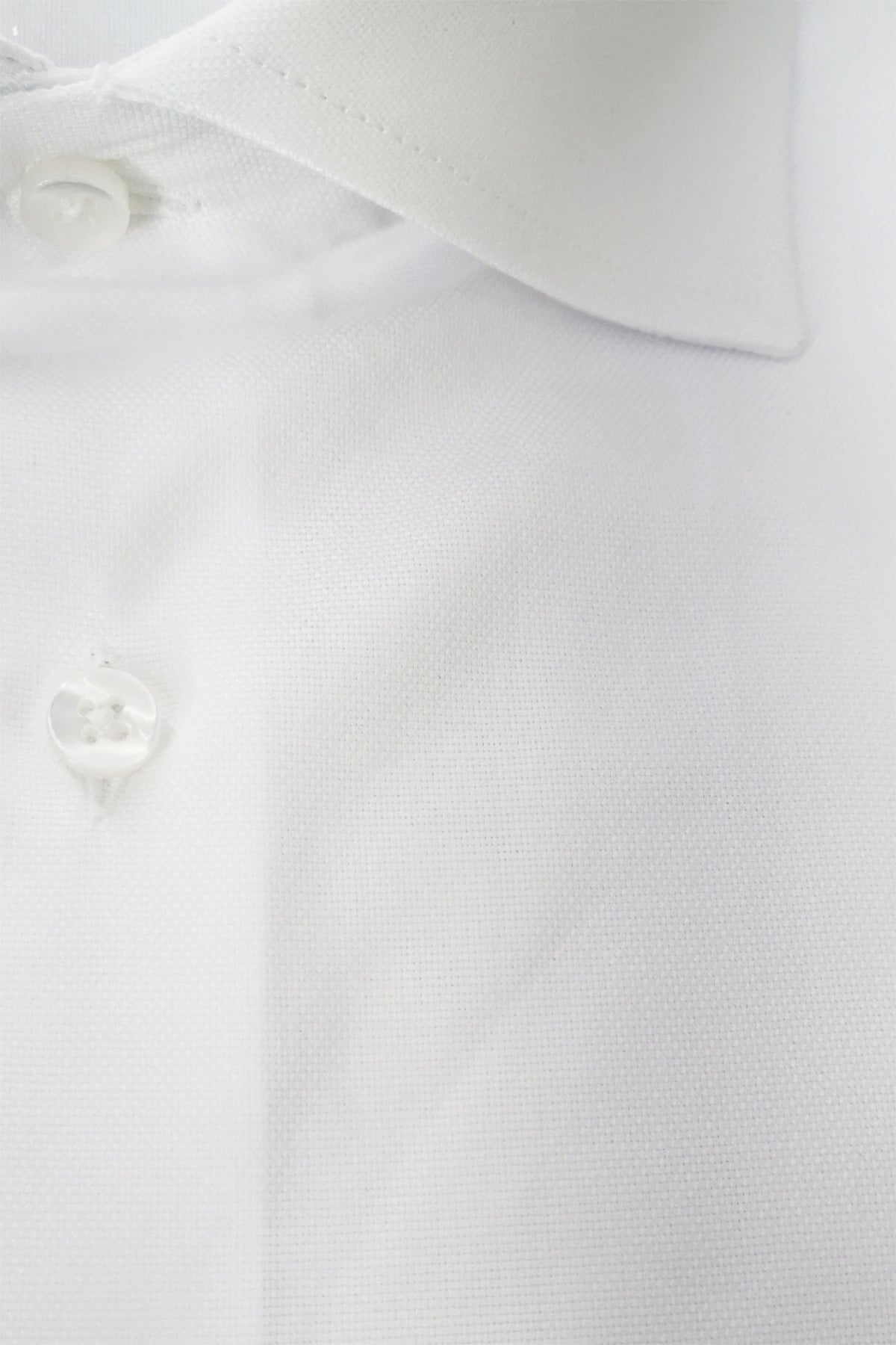 Camicia Uomo oxford nido d'ape extra slim fit 100% cotone Collo semi francese Made In Italy
