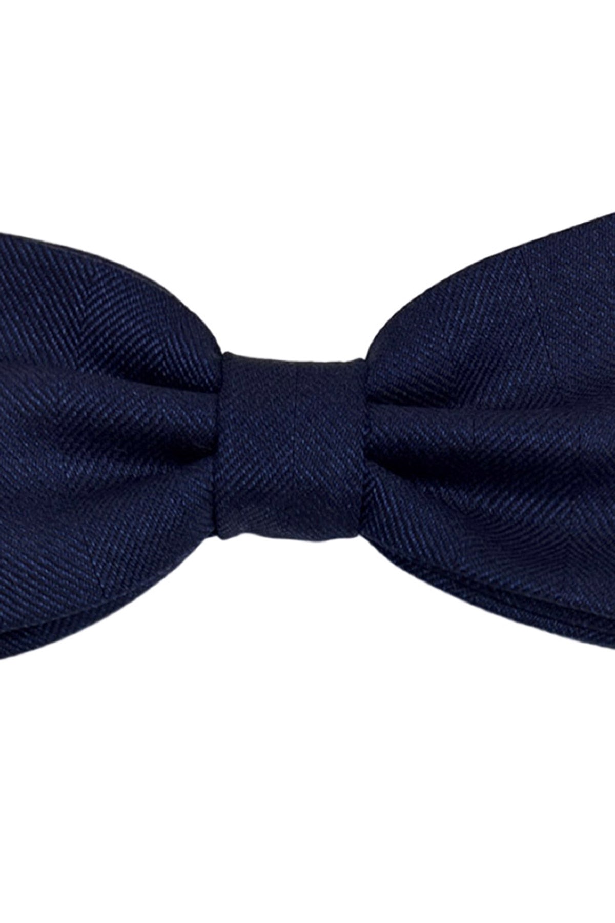Cravatta uomo blu spigata Vitale Barberis Canonico in fresco lana 100%