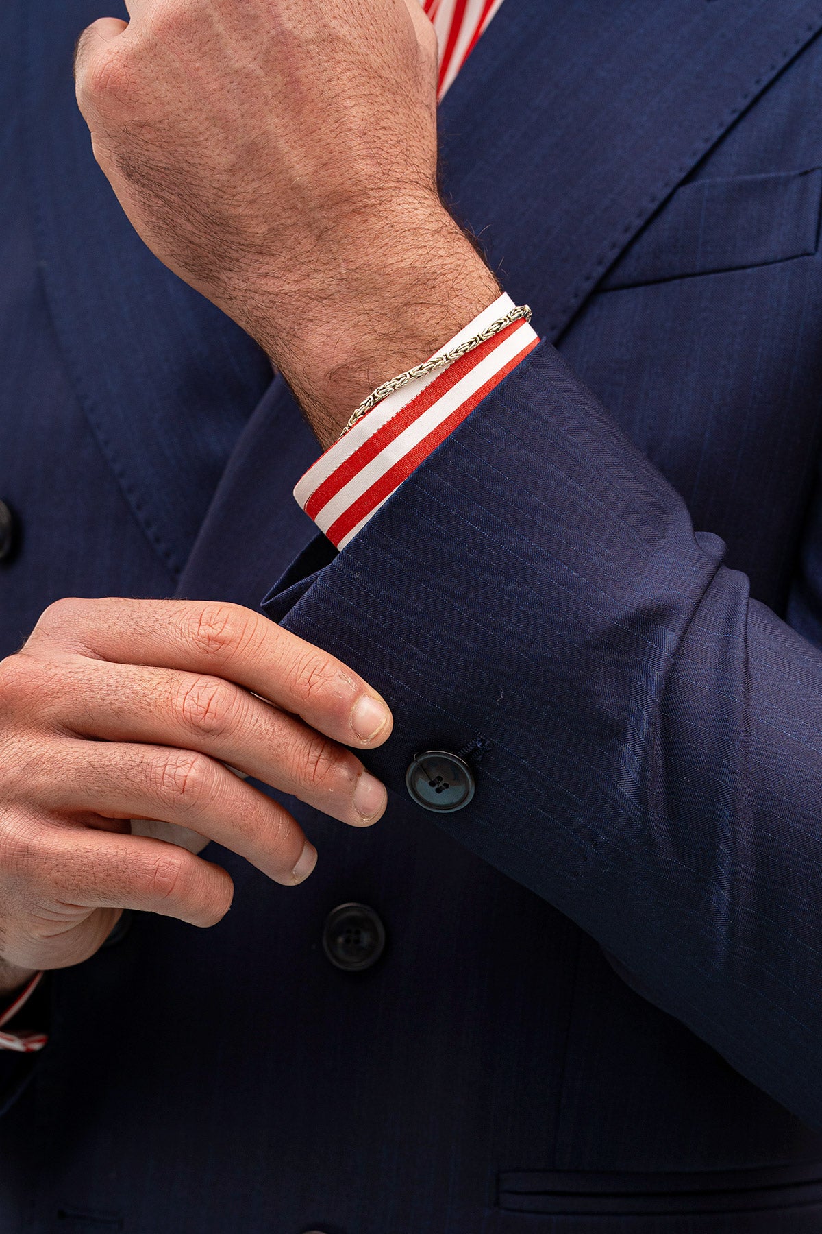 Giacca uomo Doppiopetto Navy blu Solaro in fresco lana e seta Vitale Barberis Canonico Rever a lancia