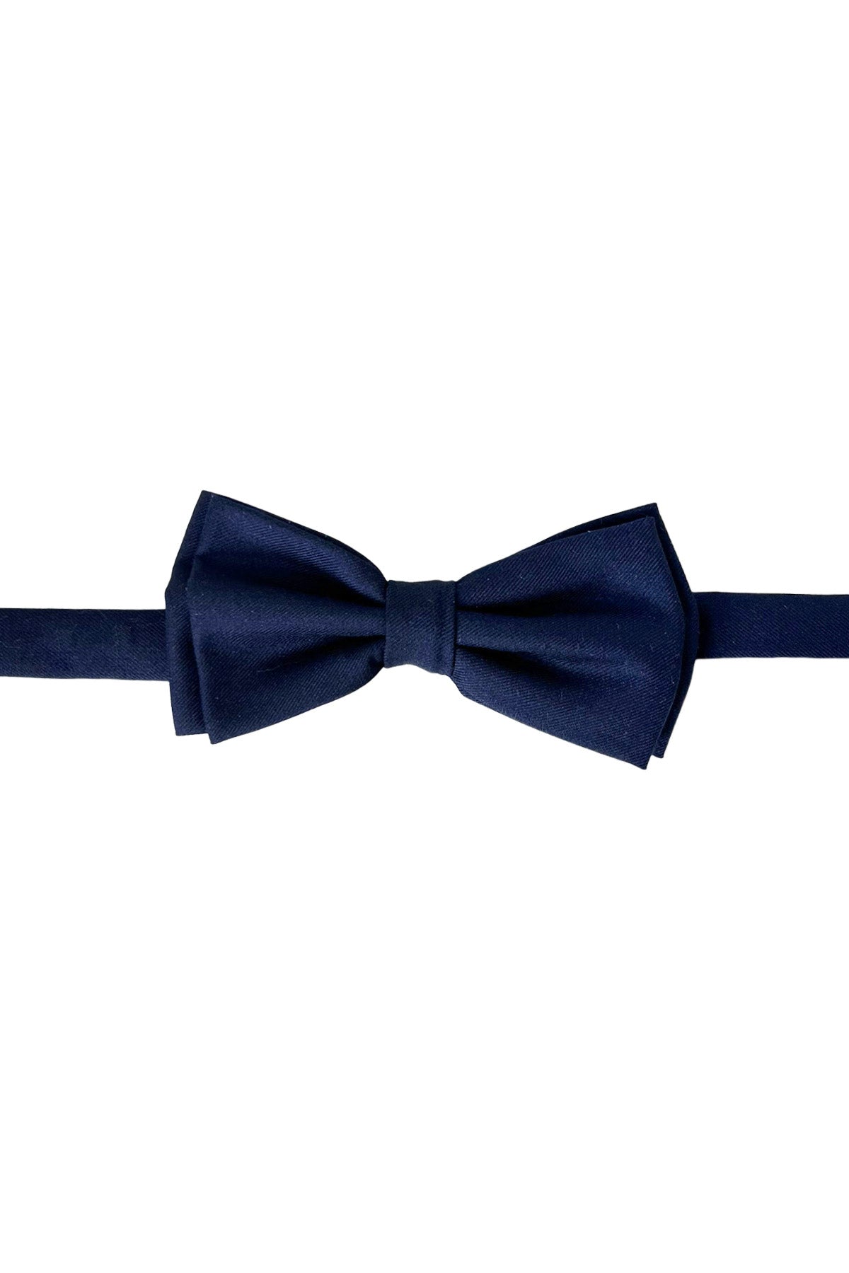 Papillon uomo blu in fresco lana holland e sherry