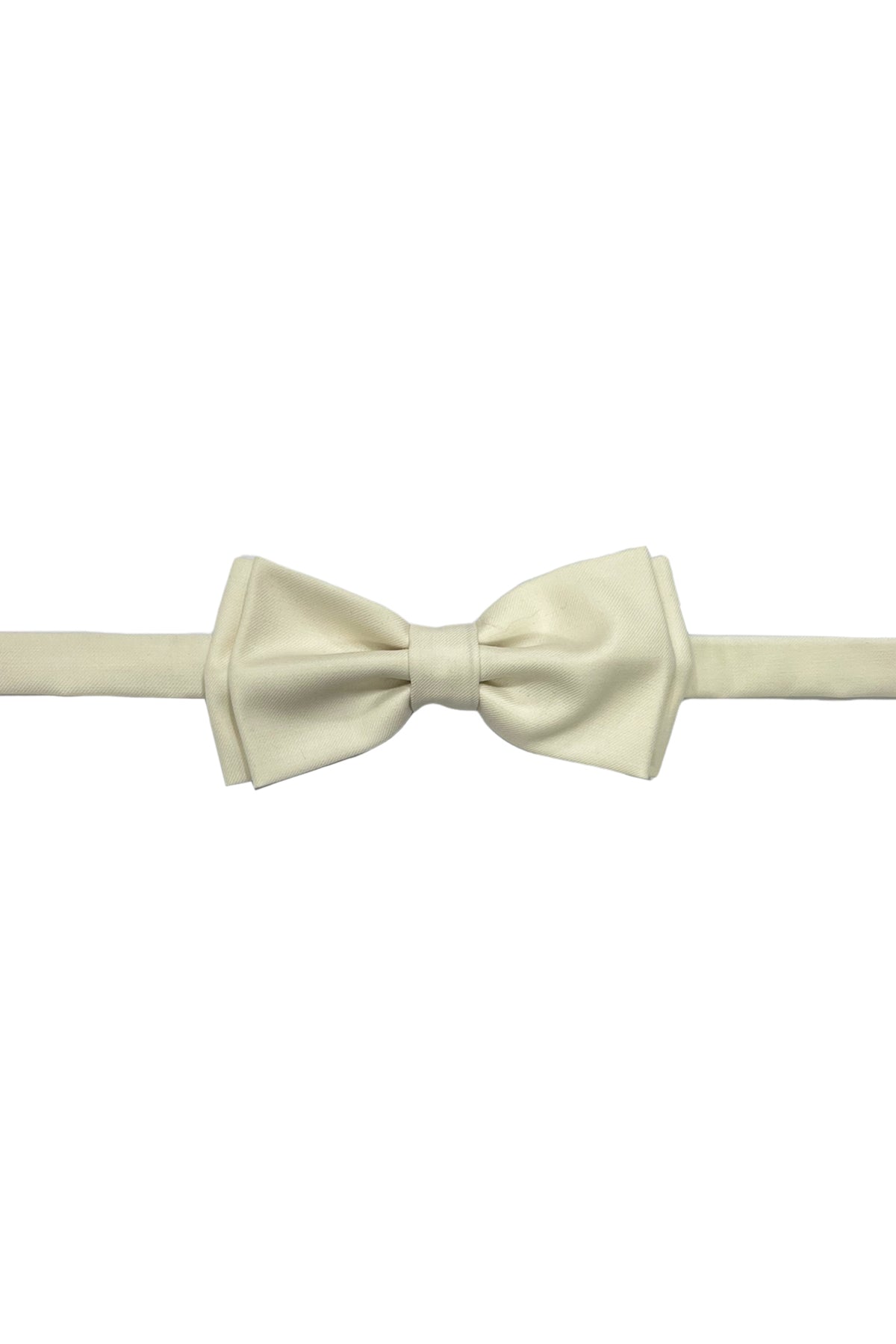 Papillon uomo bianco fresco lana super 120'sholland e sherry
