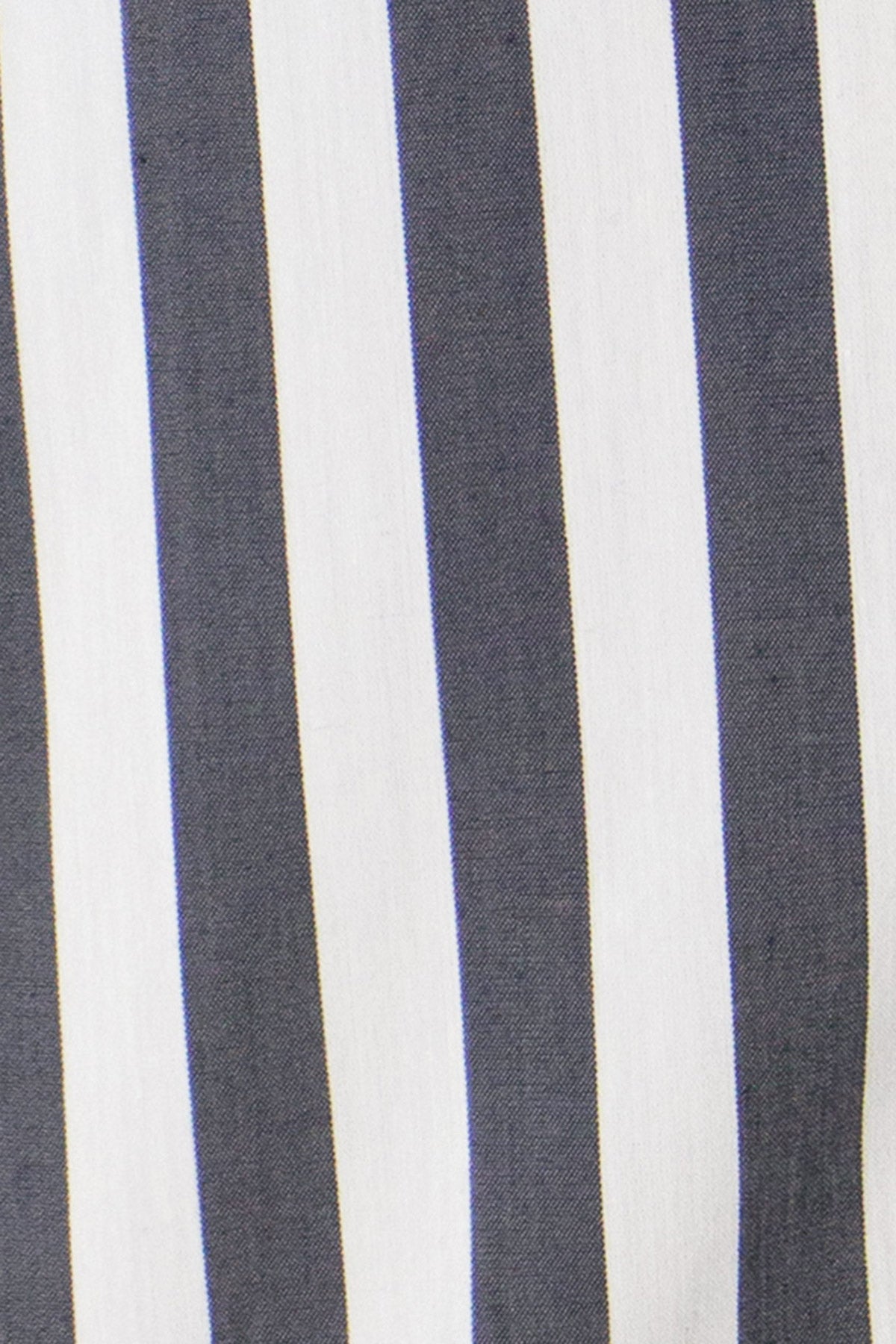Camicia Uomo Righe Larghe slim fit cotone elastico Collo semi francese Made In Italy