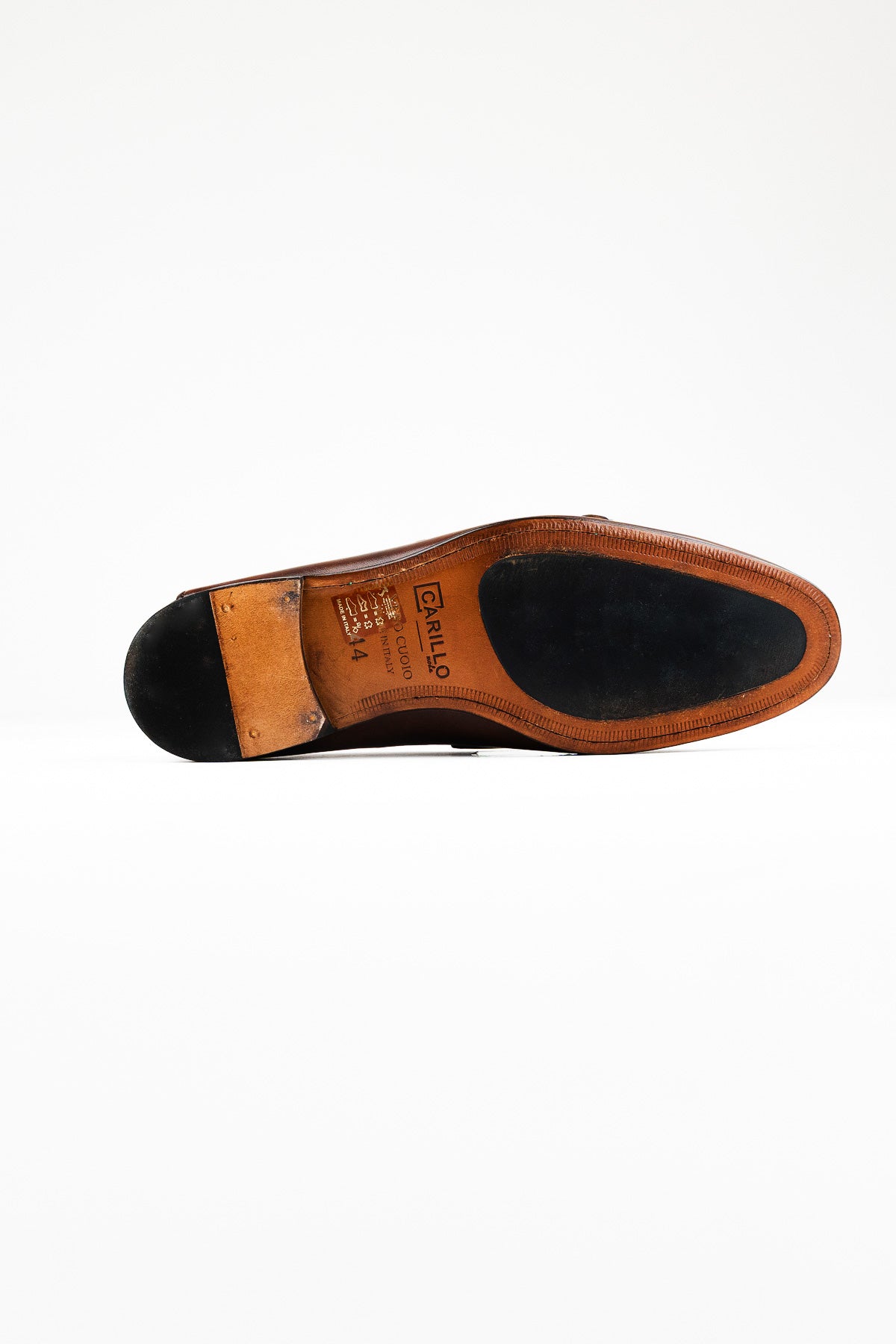 Mocassini uomo marroni in vera pelle con doppia fibbia e suola in cuoio made in italy
