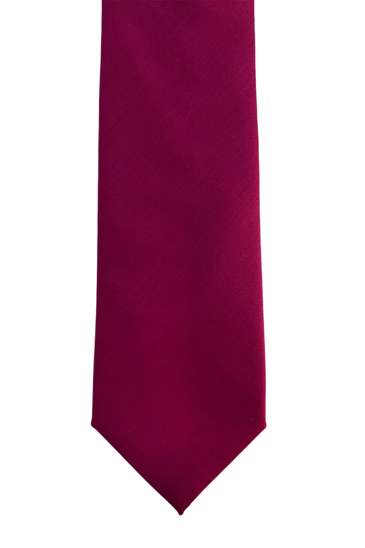 Cravatta uomo 9cm Fuxia fresco lana super 130's Bristol Tessuti Napoli