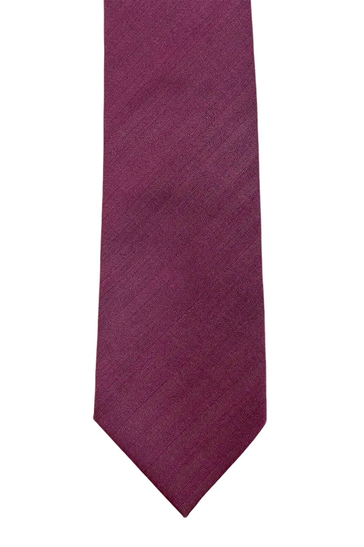 Cravatta uomo 9cm Fuxia solaro  fresco lana e seta Vitale Barberis Canonico