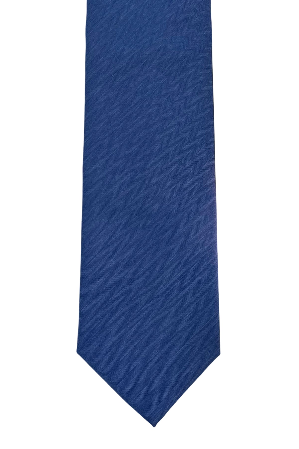Cravatta uomo 9cm azzurra solaro  fresco lana e seta holland & sherry