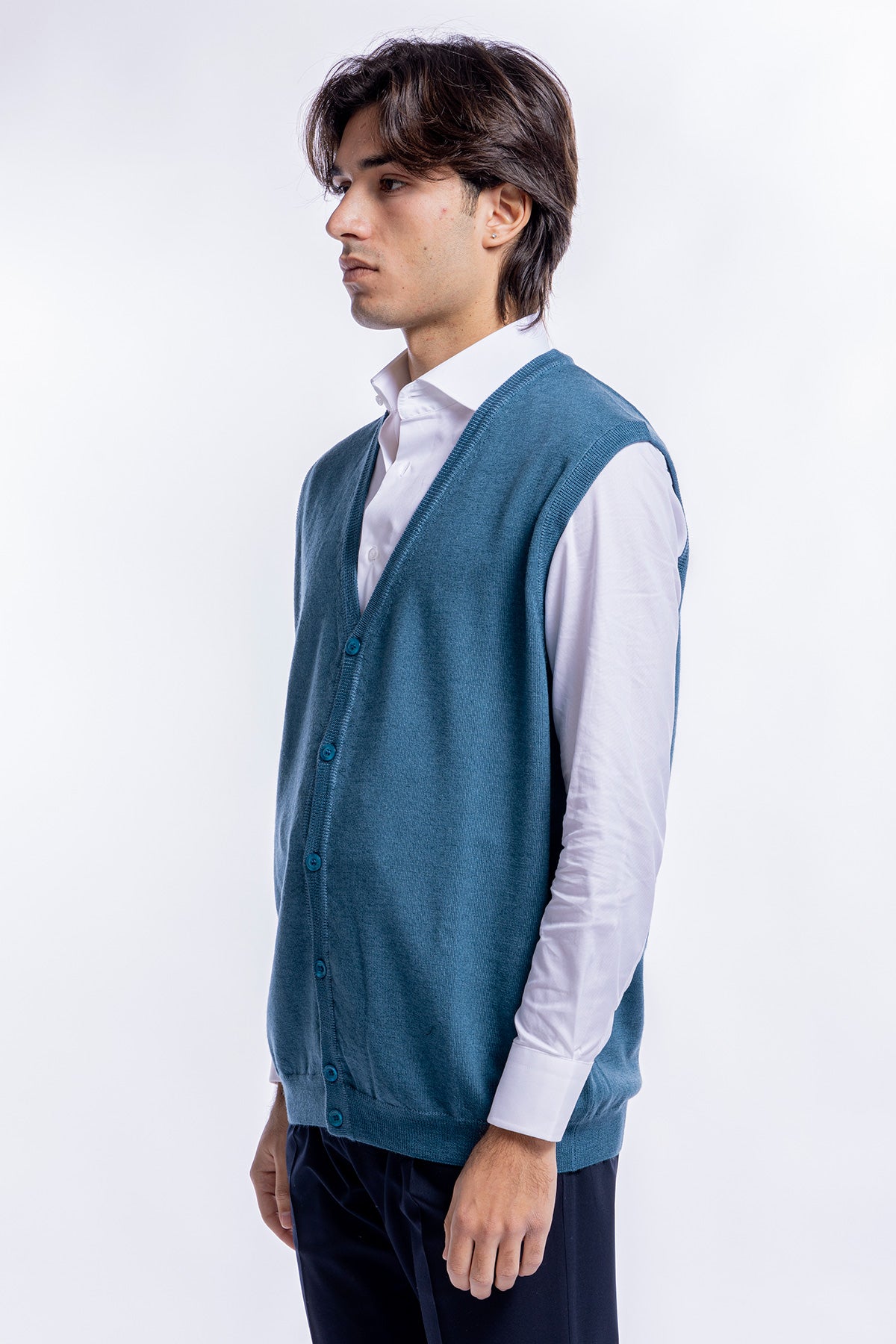 Cardigan Da Uomo modello gilet
