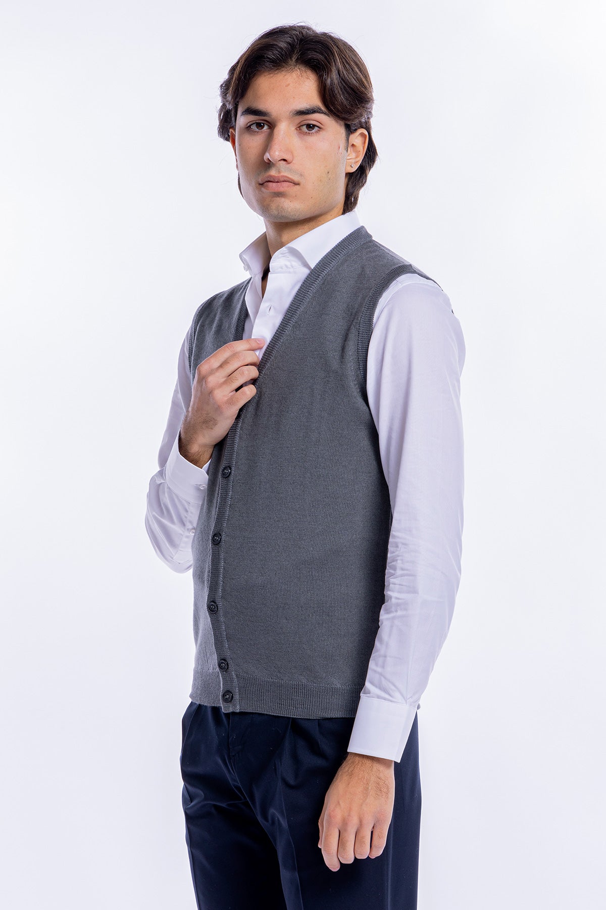 Cardigan Da Uomo modello gilet