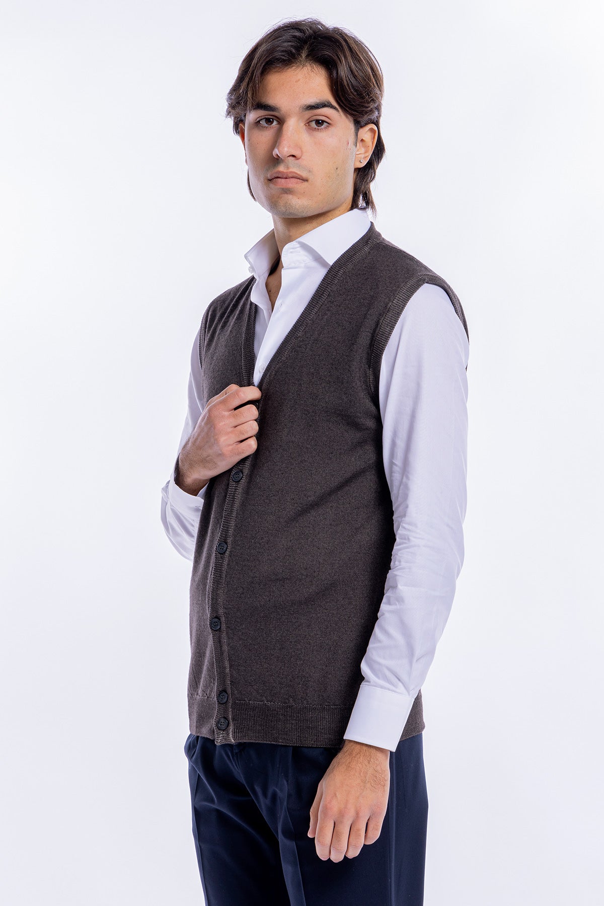 Cardigan Da Uomo modello gilet