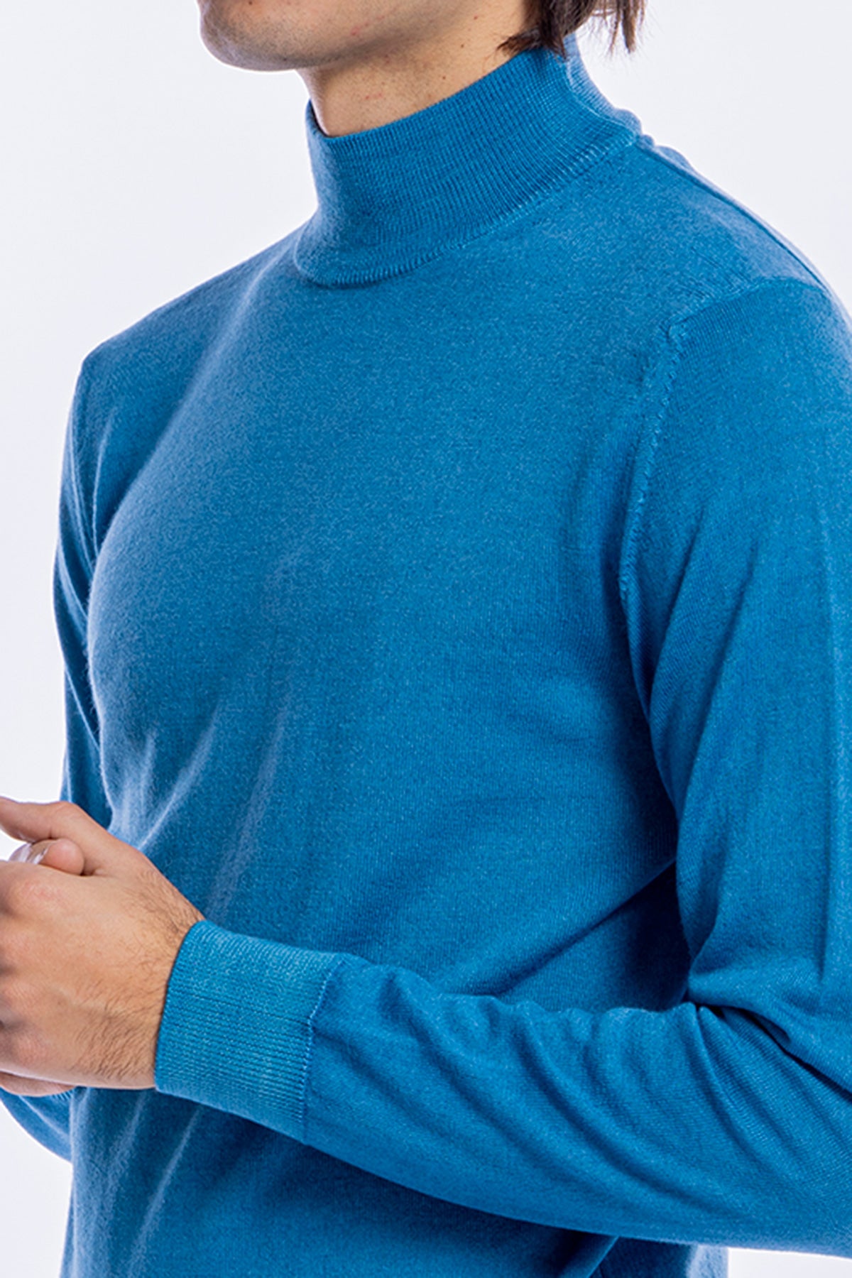 Maglione uomo mezzo collo