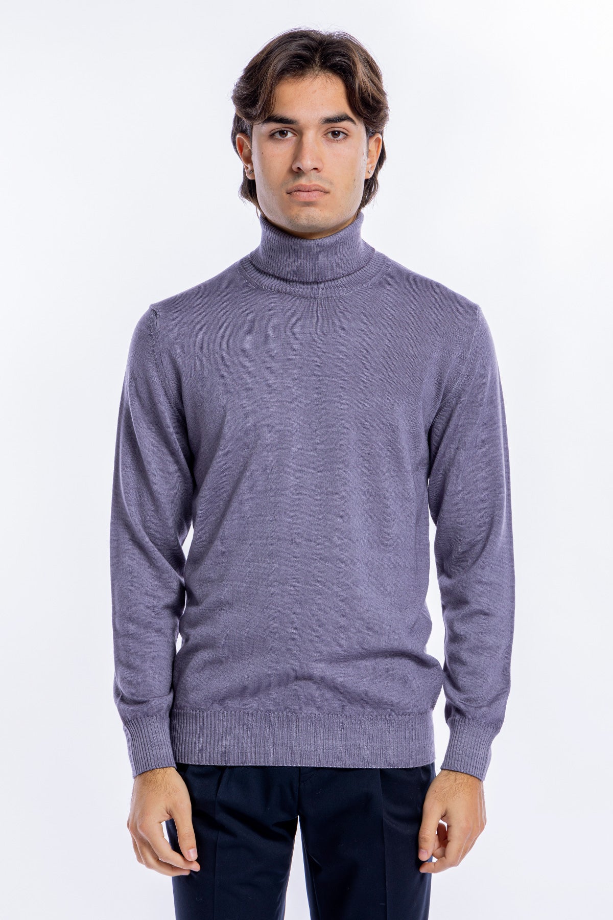 Maglione uomo collo alto