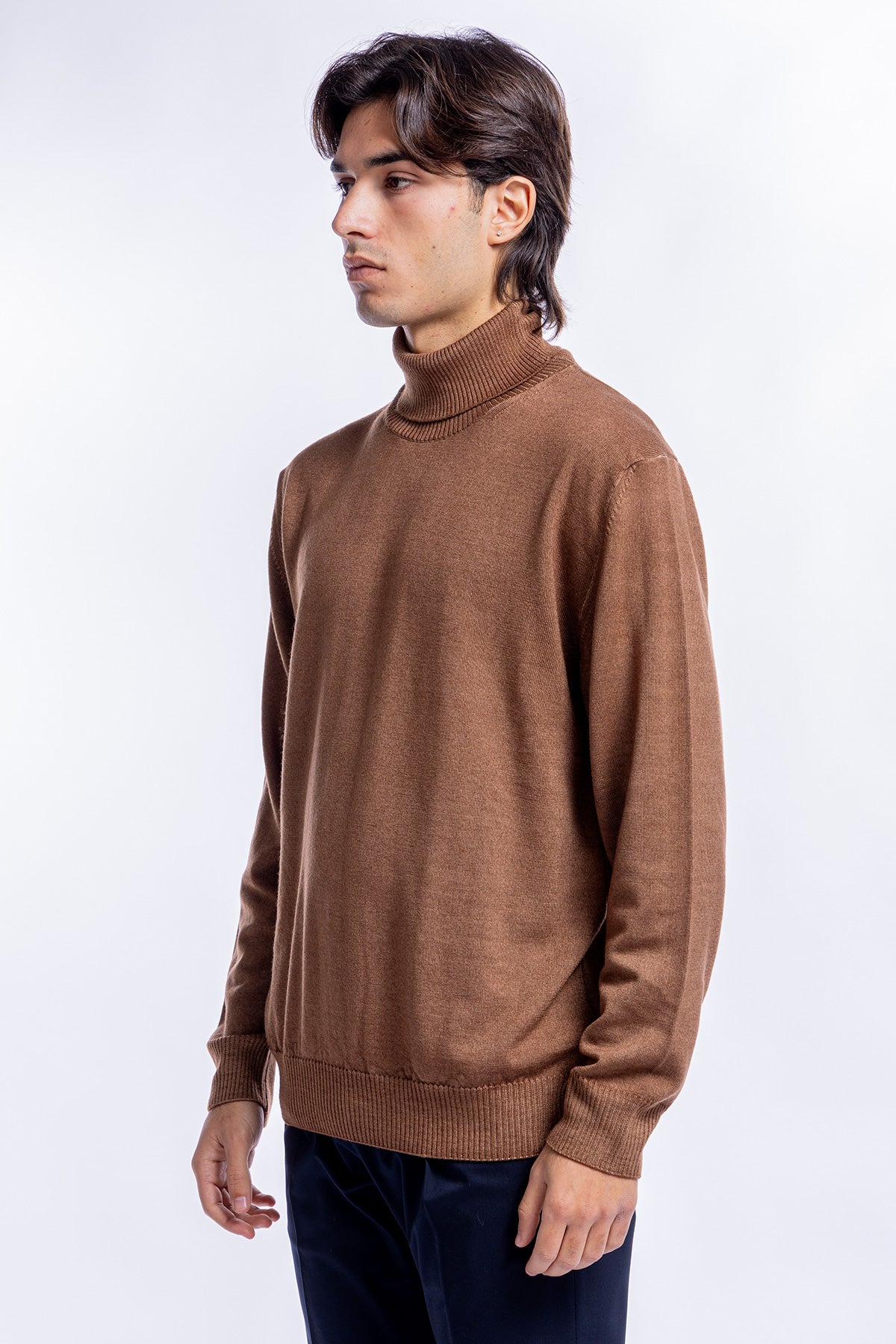 Maglione uomo collo alto