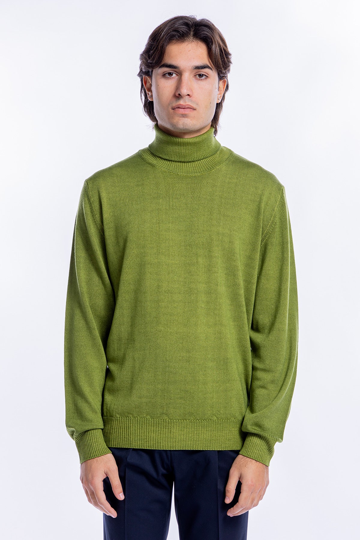 Maglione uomo collo alto