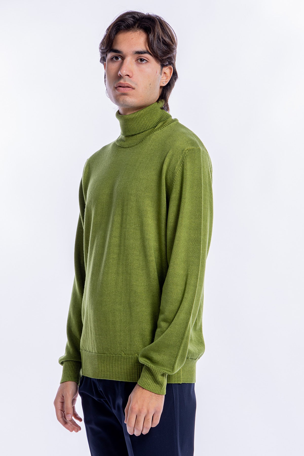 Maglione uomo collo alto