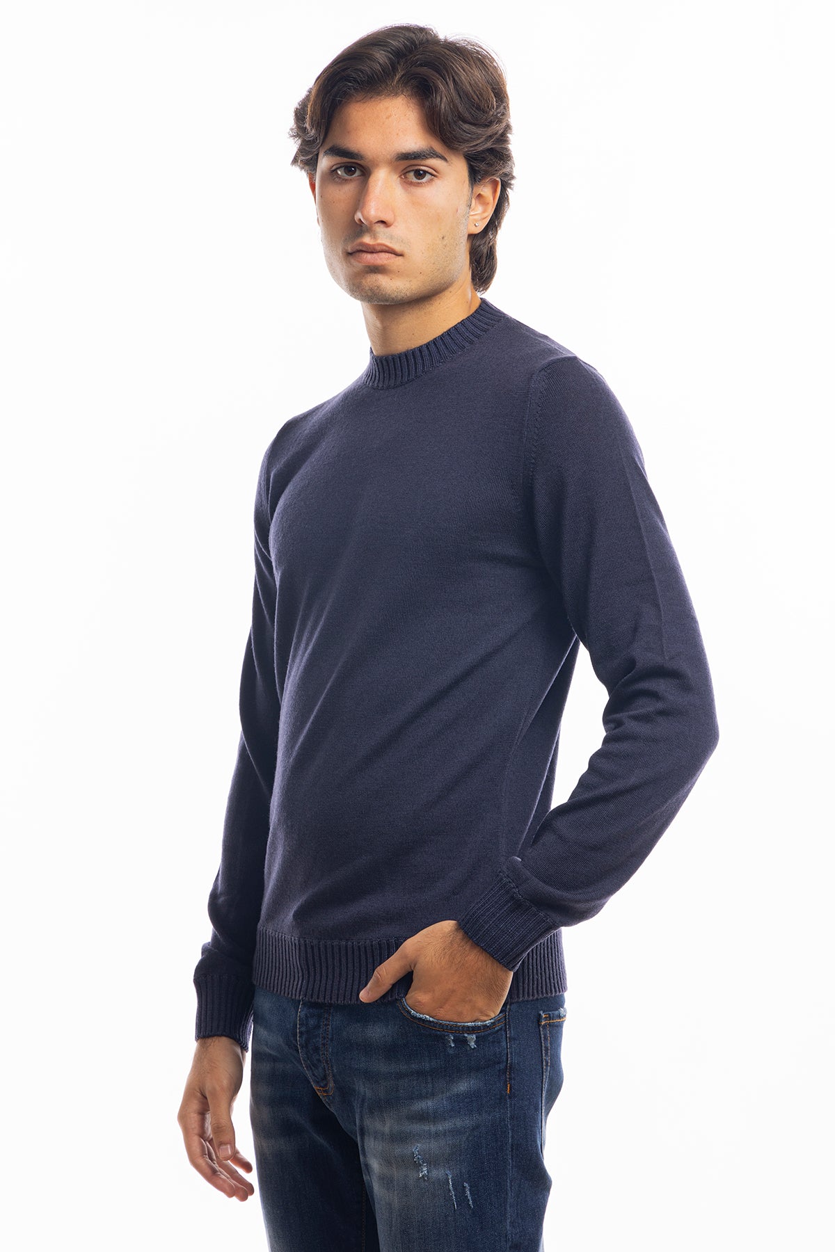 Maglione uomo girocollo