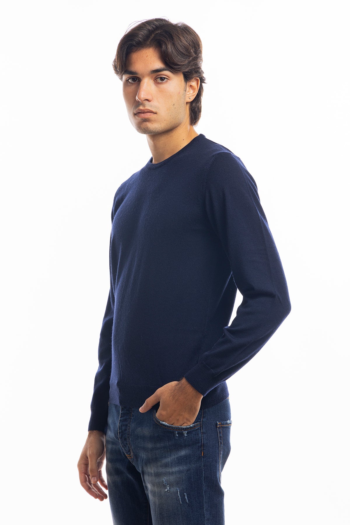 Maglione uomo girocollo