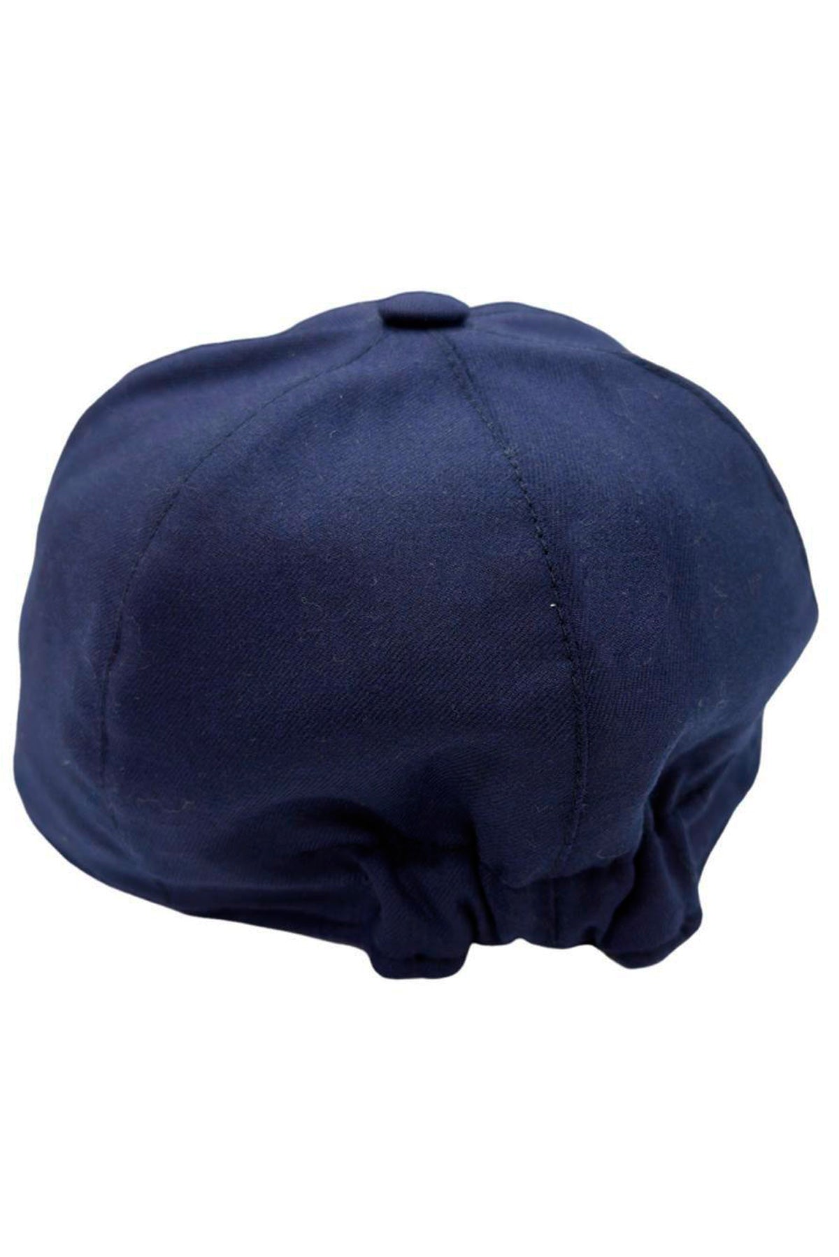 Cappello da uomo royal blu modello Baseball in pura lana flanella Carillo Drapers made in italy tinta unita