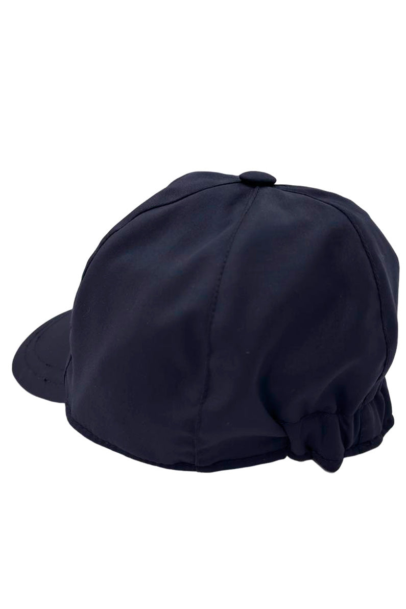 Cappello da uomo Blu modello Baseball in fresco lana Carillo Drapers made in italy tinta unita