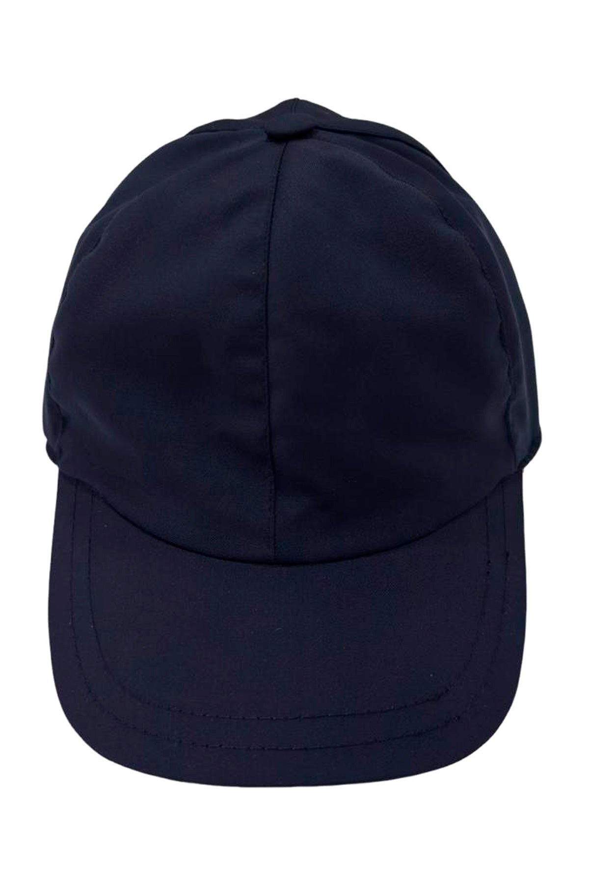 Cappello da uomo Blu modello Baseball in fresco lana Carillo Drapers made in italy tinta unita