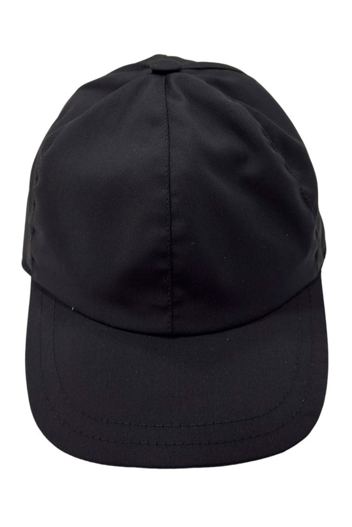 Cappello da uomo Nero modello Baseball in fresco lana Carillo Drapers made in italy tinta unita