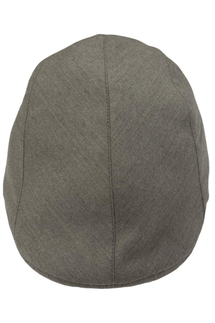 Cappello da uomo beige modello becco d'oca in pura lana flanella Carillo Drapers made in italy