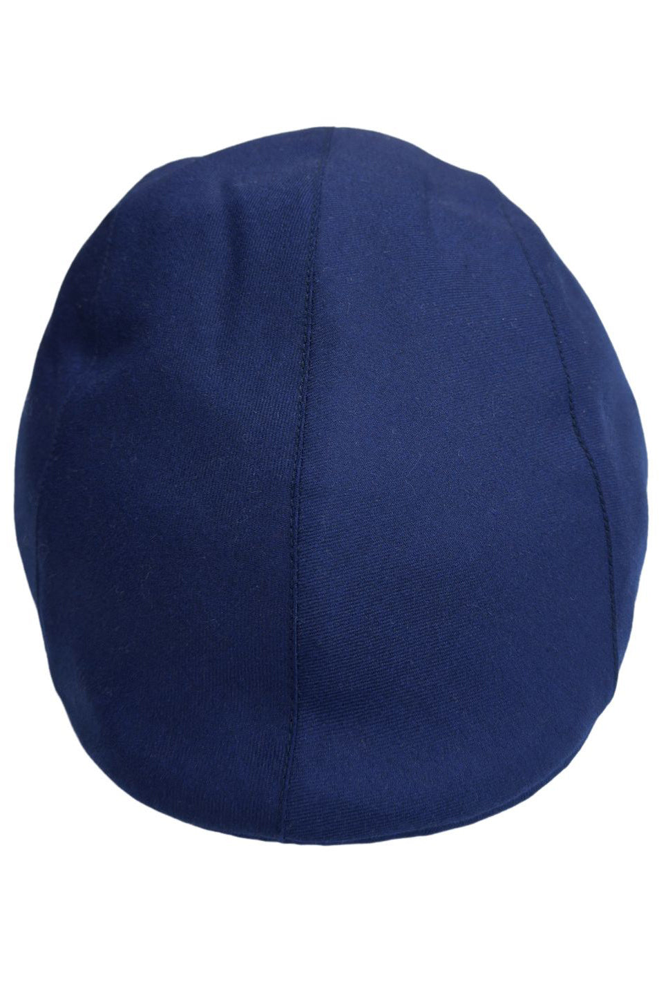 Cappello da uomo royal blu modello becco d'oca in pura lana flanella Carillo Drapers made in italy