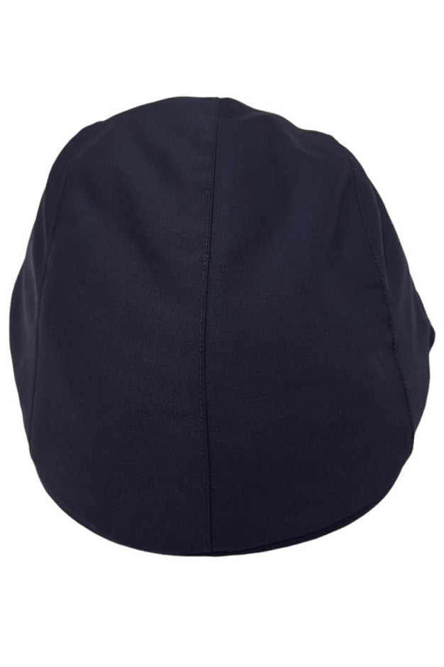 Cappello da uomo Blu modello becco d'oca in fresco lana Carillo Drapers made in italy tinta unita