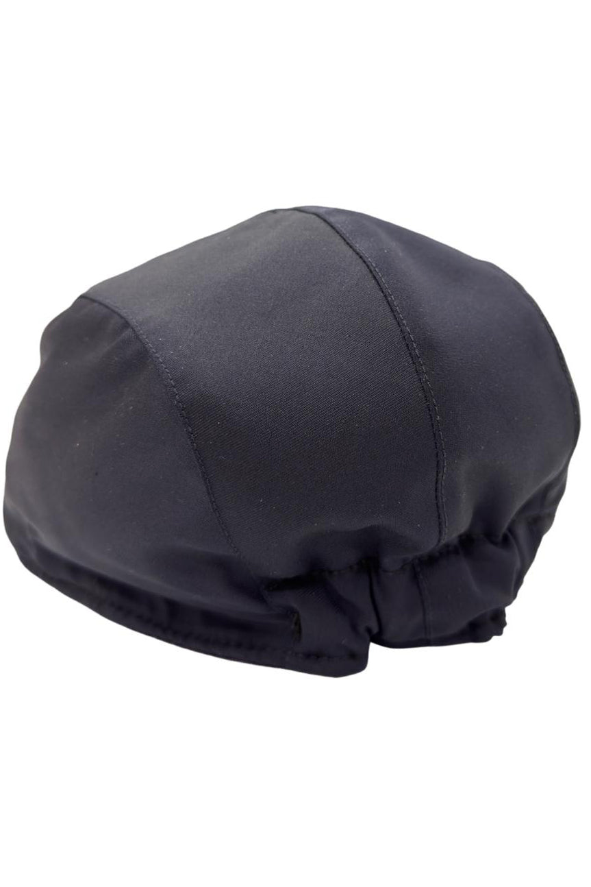 Cappello da uomo Blu modello becco d'oca in fresco lana Carillo Drapers made in italy tinta unita
