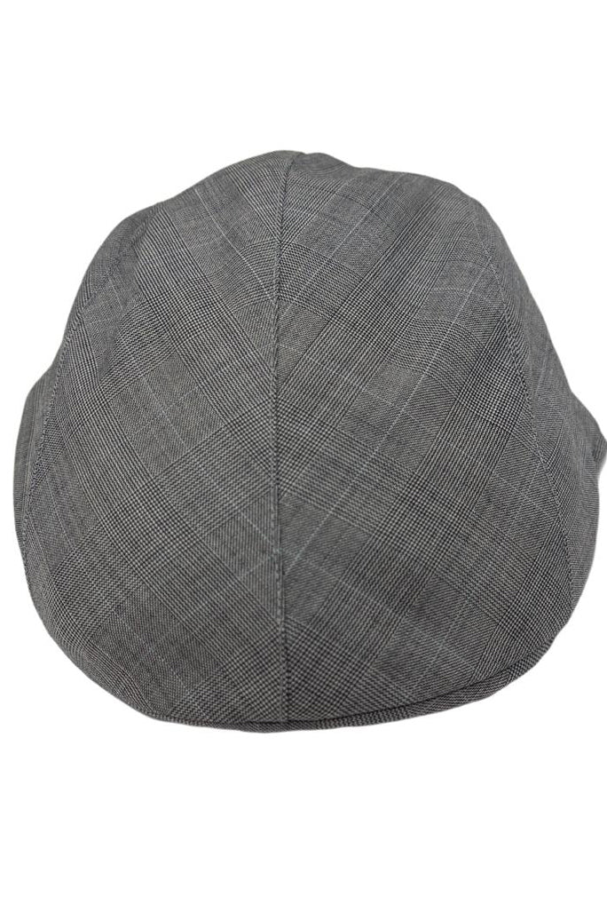 Cappello da uomo Grigio fantasia galles modello becco d'oca in fresco lana Carillo Drapers made in italy tinta unita