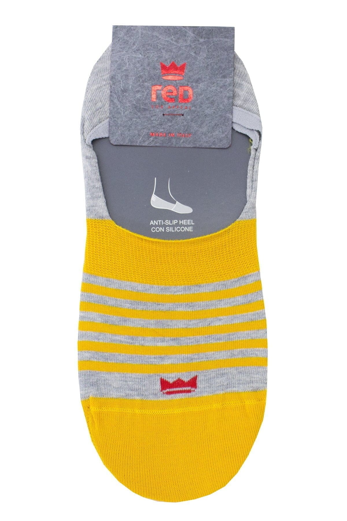 Salvapiede uomo Bipack fantasia in cotone elastico made in italy