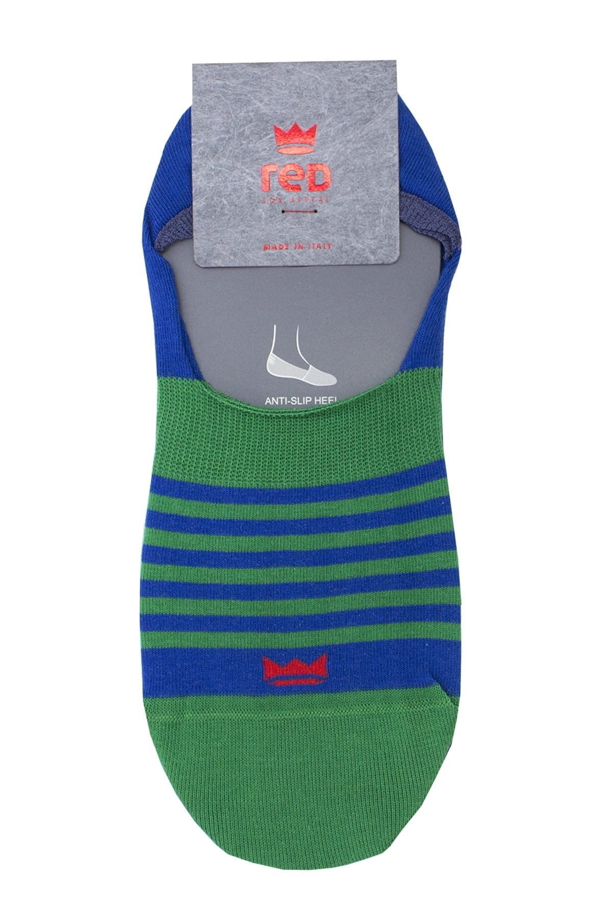Salvapiede uomo Bipack fantasia in cotone elastico made in italy