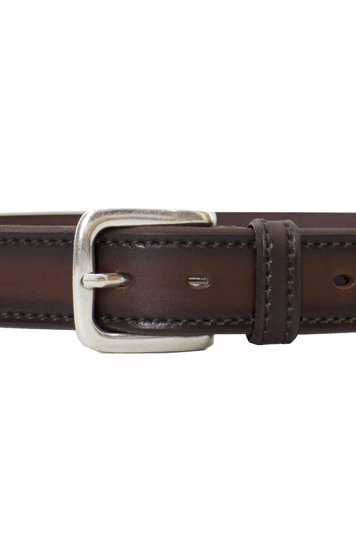 Cintura uomo cuoio in vera pelle vintage effetto consumato made in italy