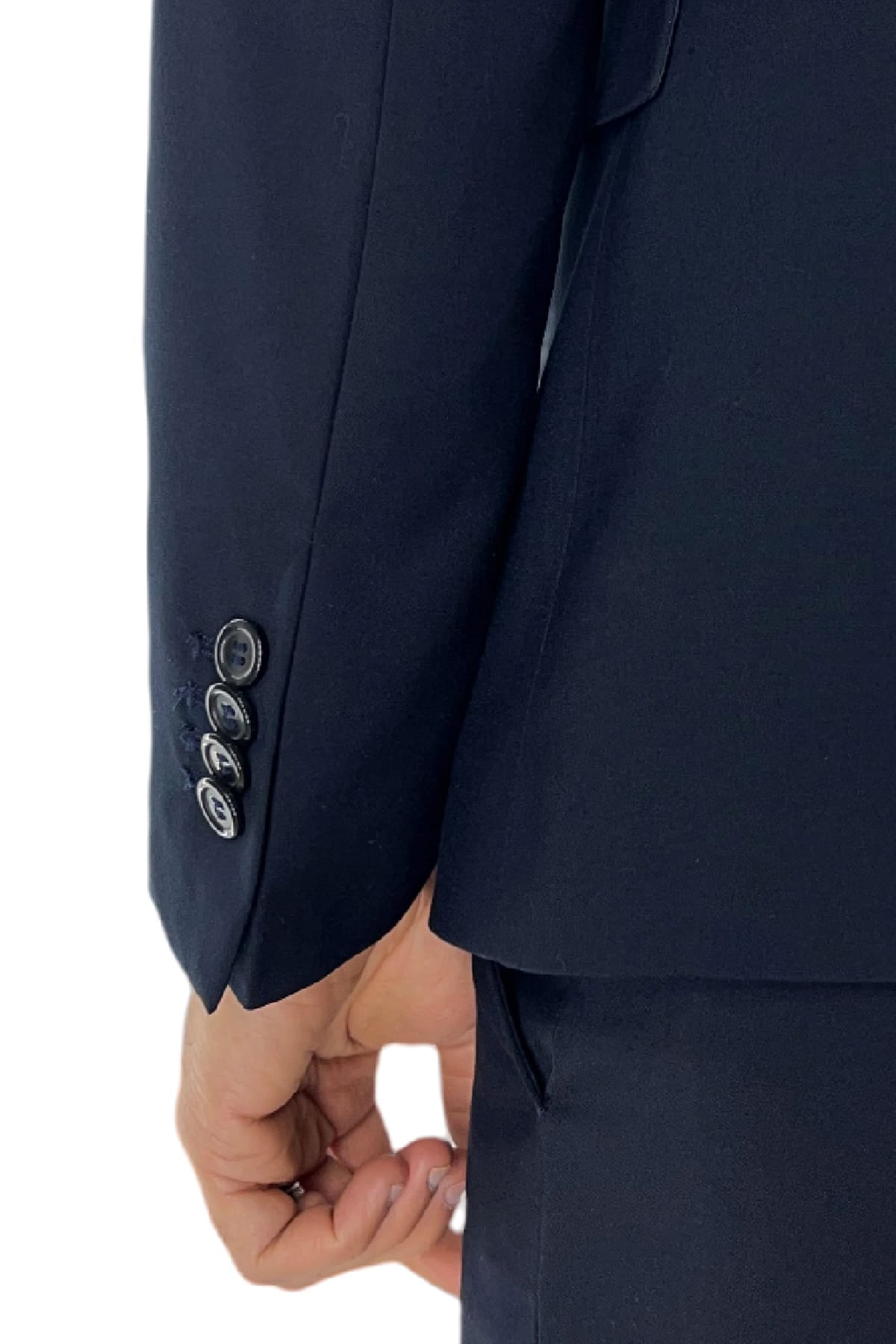 Giacca uomo Smoking blu monopetto  rever a lancia in raso sartoriale made in italy