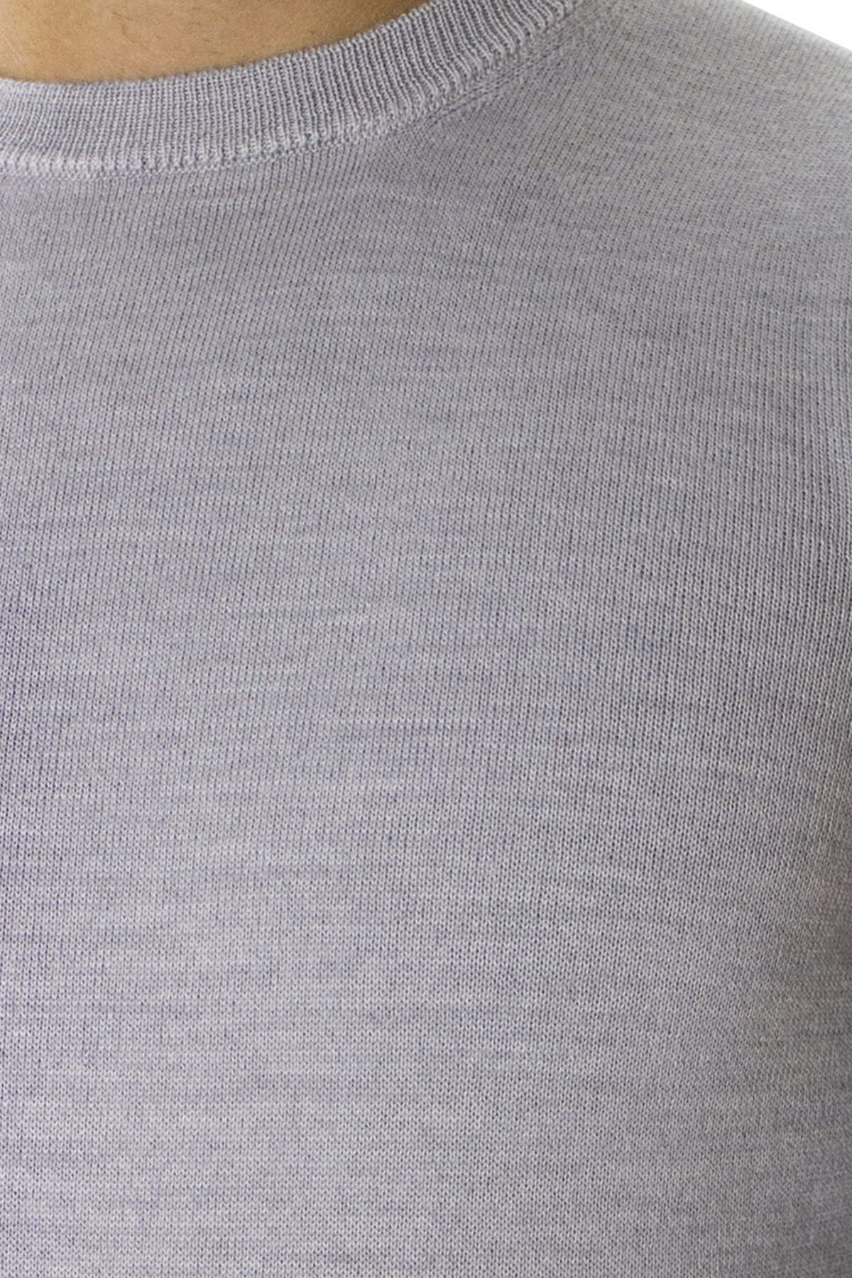 Maglioncini girocollo uomo lana merinos  extra slim fit made in Italy