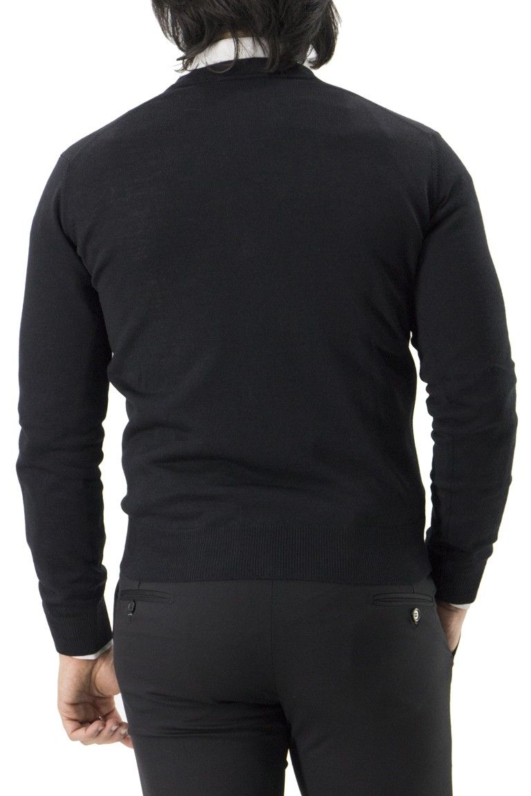 Cardigan uomo 6 bottoni misto merinos invernale regular fit