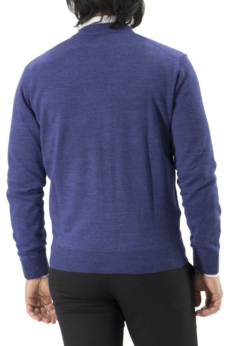 Cardigan uomo 6 bottoni misto merinos invernale regular fit