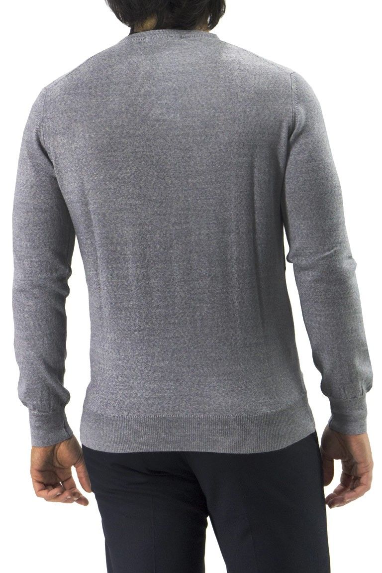 Maglioncino uomo girocollo misto merinos  invernale regular elasticizzato