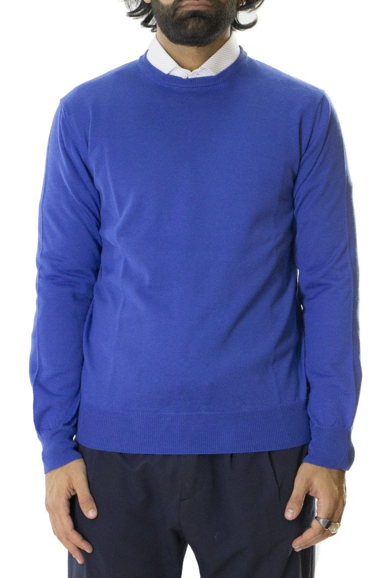 Maglioncino uomo girocollo misto merinos  invernale regular elasticizzato